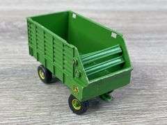 John Deere, Case International, Cockshutt Tractors & Implements-Ertl, Tootsie Toys, Scale Models; Mostly 1/64, Some Missing & Broken Parts