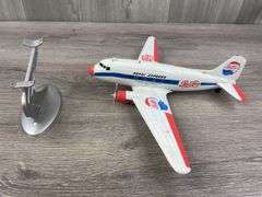 Pepsi-Cola Airplane & Wrangler Wranch Helicopter-Ertl, Missing Blades