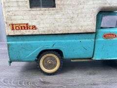 Tonka Truck Camper, Tonka Toys, Missing Rear Door, Windows