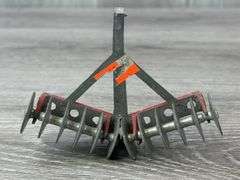 John Deere, Case International, Cockshutt Tractors & Implements-Ertl, Tootsie Toys, Scale Models; Mostly 1/64, Some Missing & Broken Parts