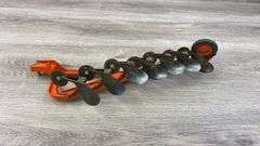 Allis-Chalmers 7 Bottom Plow, 1/16, Ertl