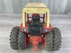 2 International 1586 WF Duals W/Cab, 1/16, Ertl, Missing Mufflers & Decals