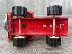 Tonka Truck & Car Hauler, Tonka Truck & Ertl Trailer-Has Been Repainted