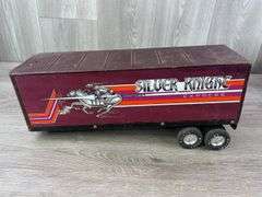 Silver Knight Express & Firestone Commercial Tires Trailers, Nylint, Missing Parts