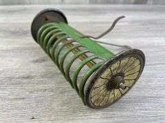 Marx Sickle Mower, Disc, 2 Figures & 2 Bottom Plow, Tether, Slik 3 Bottom Plow