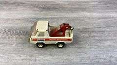 Tiger Wrecker & Dump Trucks, Buddy L Exxon Wrecker & Remco Dump Truck