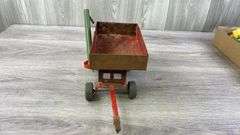 John Deere 4 Row Planter & International Gravity Wagon-1/16, Ertl; Cargo Trailer-Made In Japan, Stomper