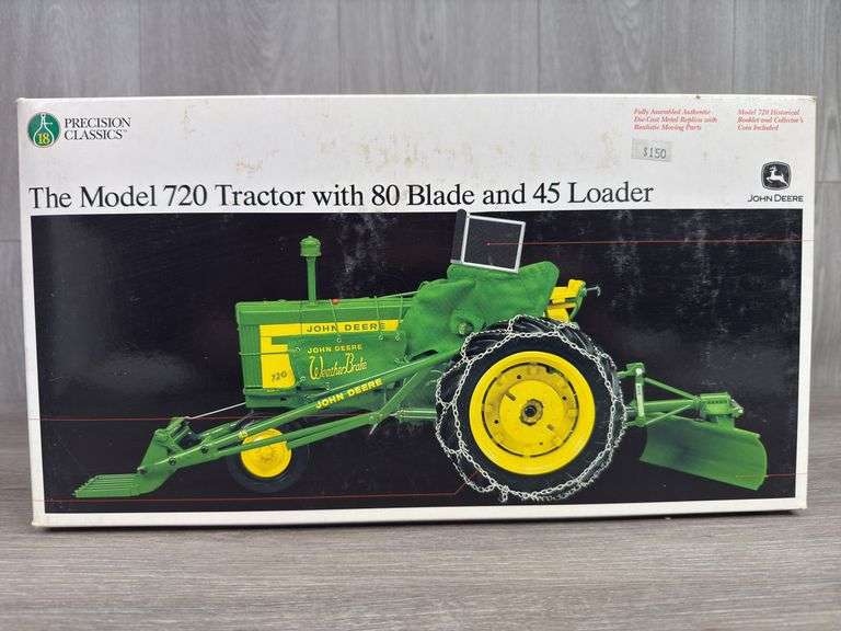 John Deere 720 W/80 Blade & 45 Loader, WeatherBrake