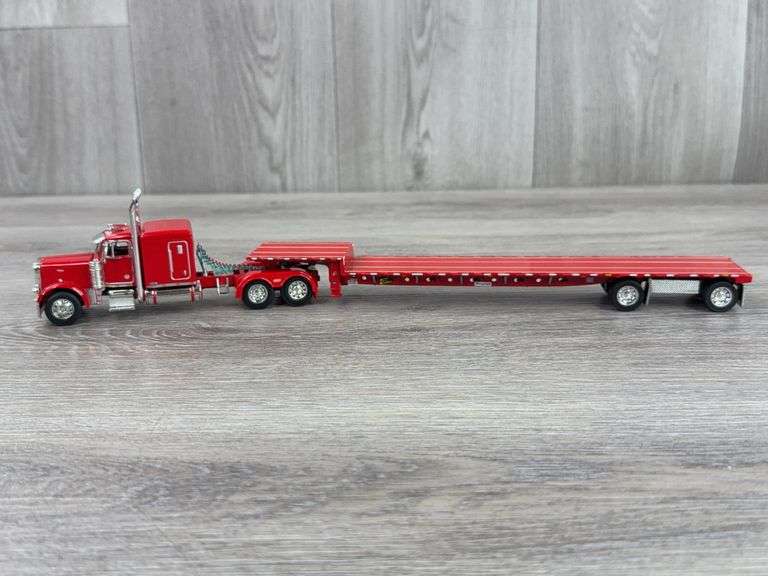 Peterbilt W/Step Deck Trailer, 1/64, Custom