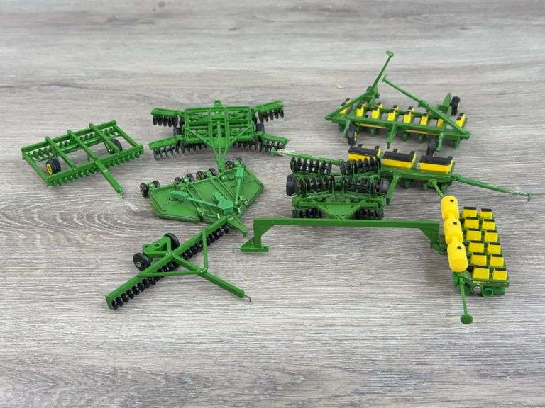 John Deere Implements, 1/64, Custom, Mini Toy & Ertl