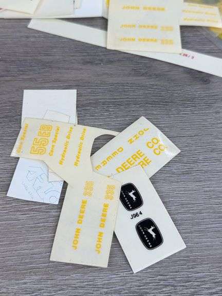 3 Pocket Ledgers & Numerous Decals