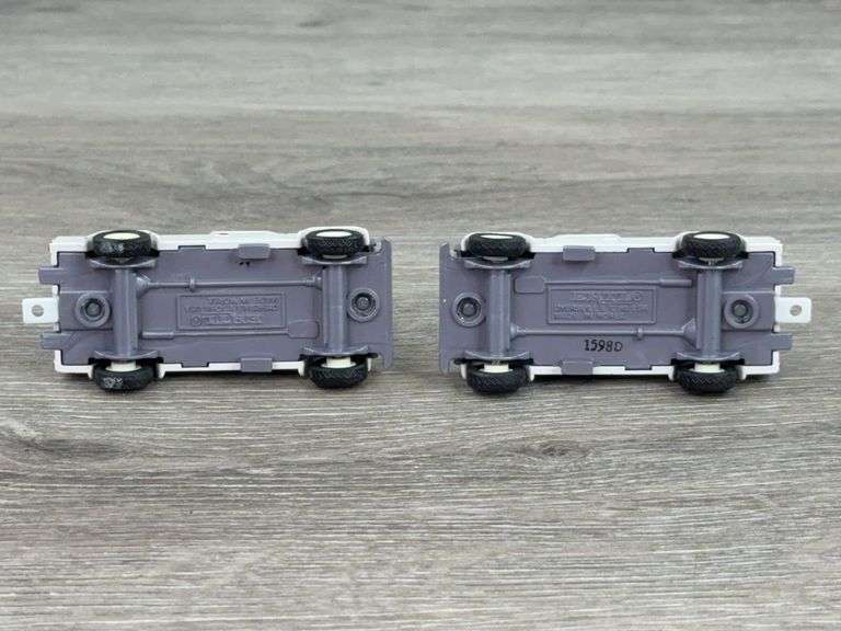 Cockshutt Stake Truck & Pickup Trucks, 1/64, Ertl & Hot Wheels
