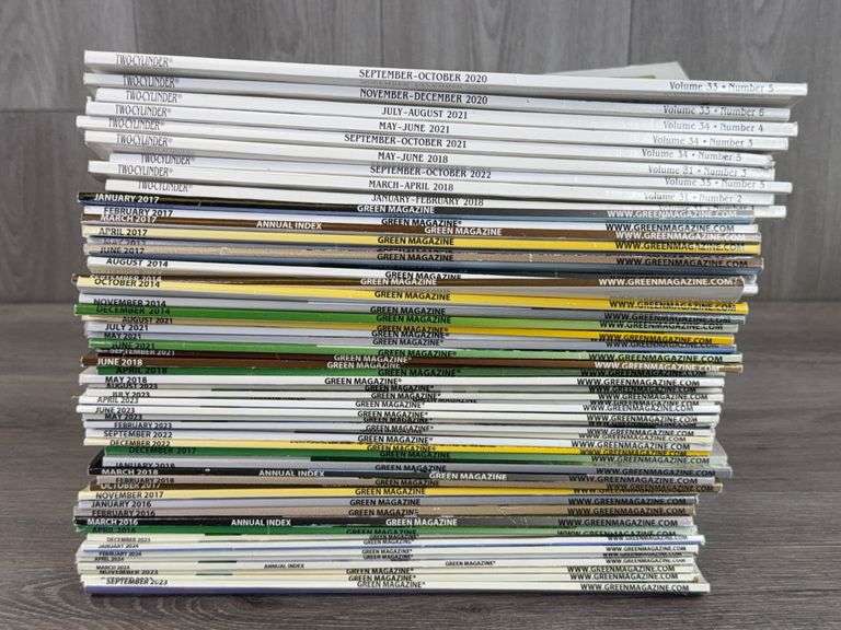 Two-Cylinder & Green Magazines, 2014-2024