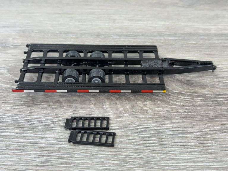 Flatbed & 5th Wheel Trailers, 1/64, Ertl, Toy Farmer & Custom