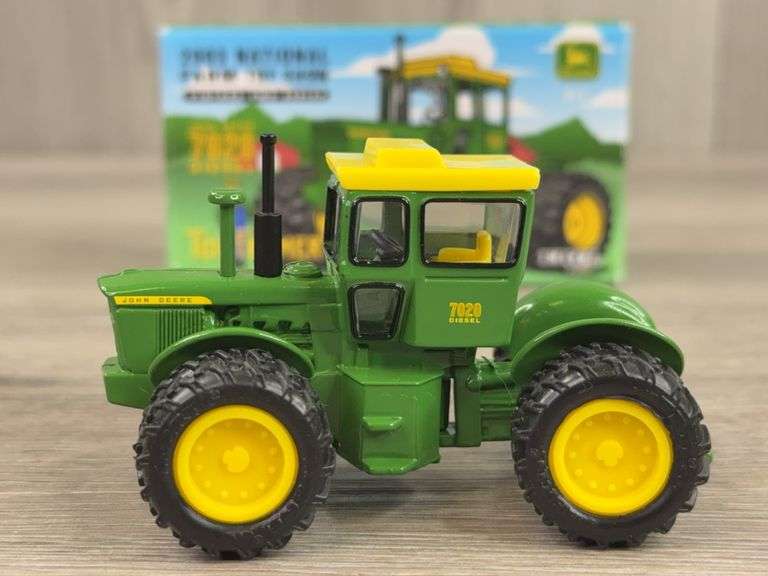 John Deere 7020 Diesel 4WD Duals, 1/64, Toy Farmer