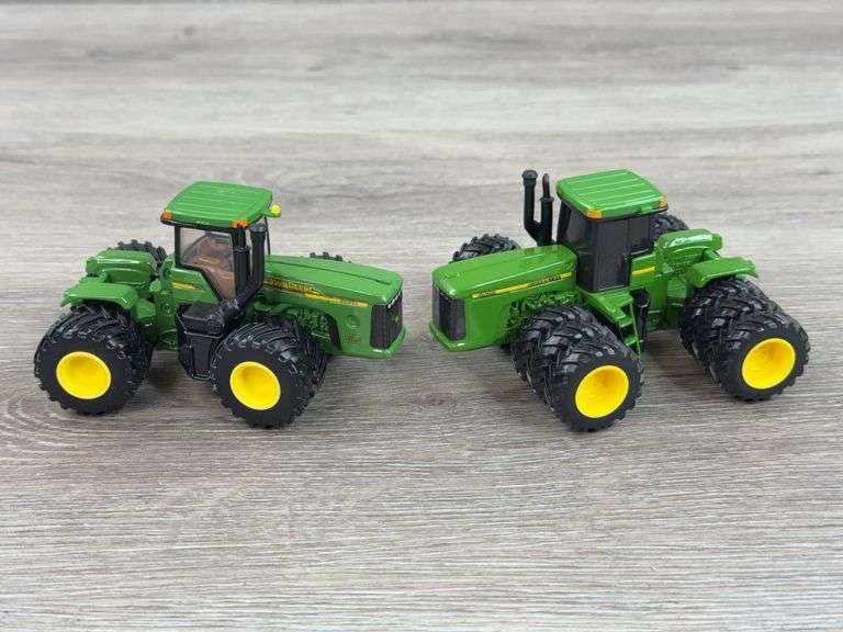 John Deere 9400 4WD Triples & 9420 4WD Scraper Special, 1/64, Ertl