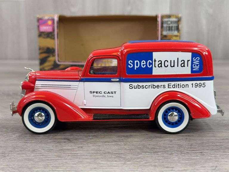 1936 Dodge Spectacular News Collector’s Bank, 7”, SpecCast, Limited Edition, Liberty Classics