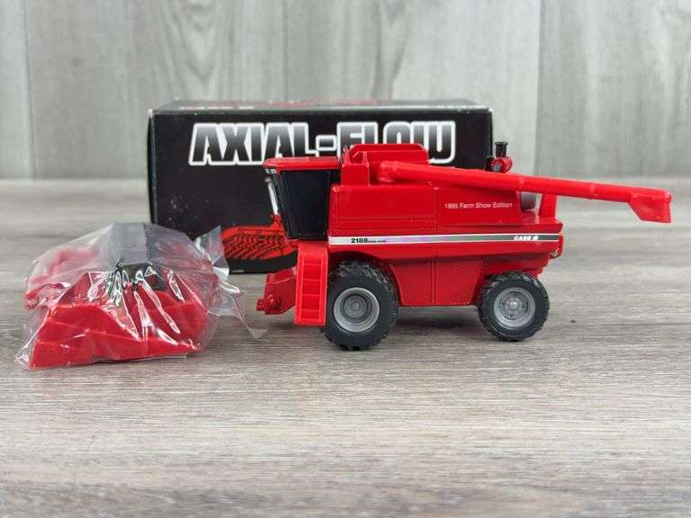 Case IH 2188 Axial Flow Combine, 1/64, Ertl, 2 Heads