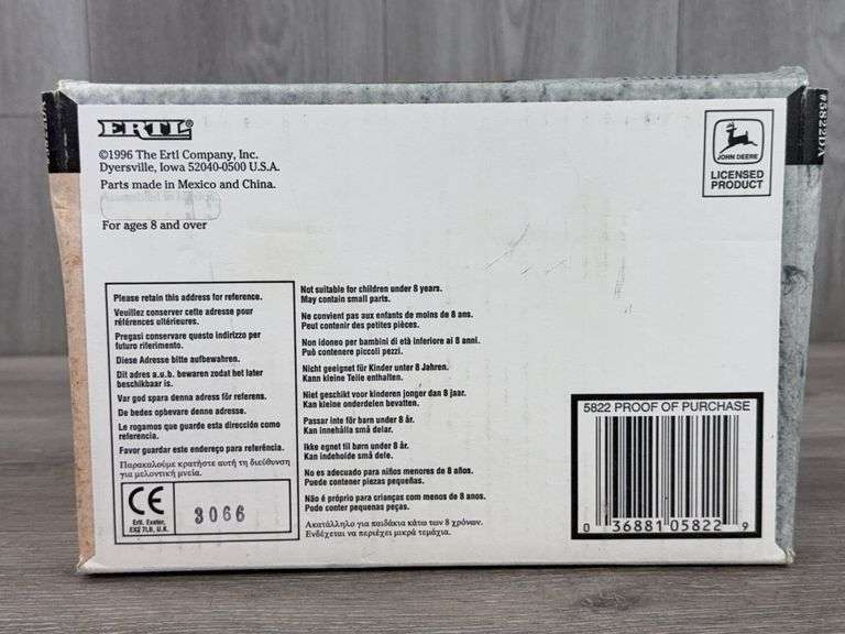 1935 John Deere B, 1/16, 1996 Collector’s Edition, Ertl