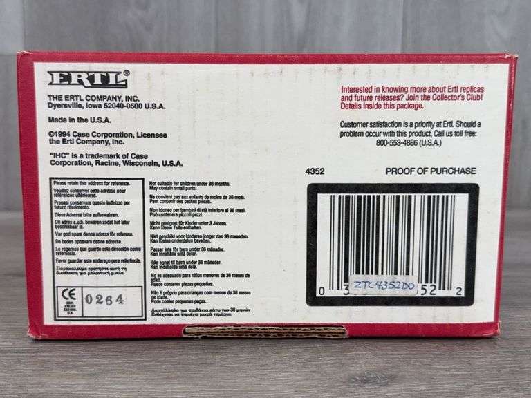 IHC Titan Engine, 1/8, Vintage Gasoline Engines, Ertl