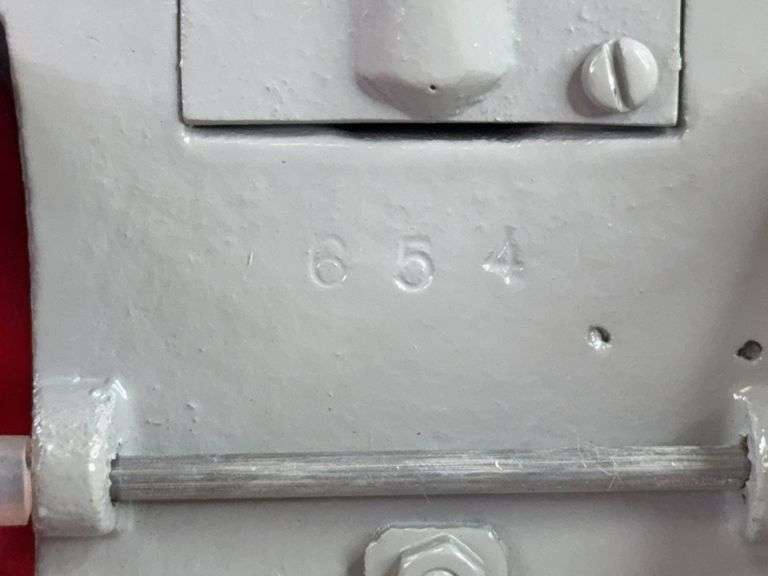 International 8-16 H.P., 1/16, Ebersol, Stamped 654