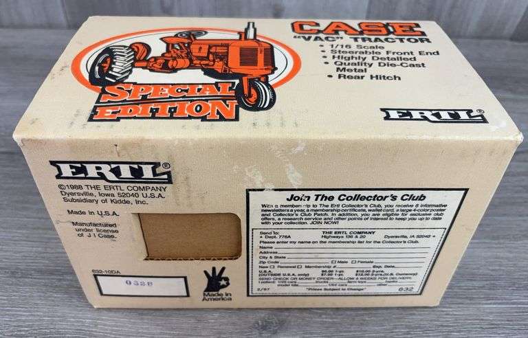 1988 Special Edition Case “Vac” Tractor