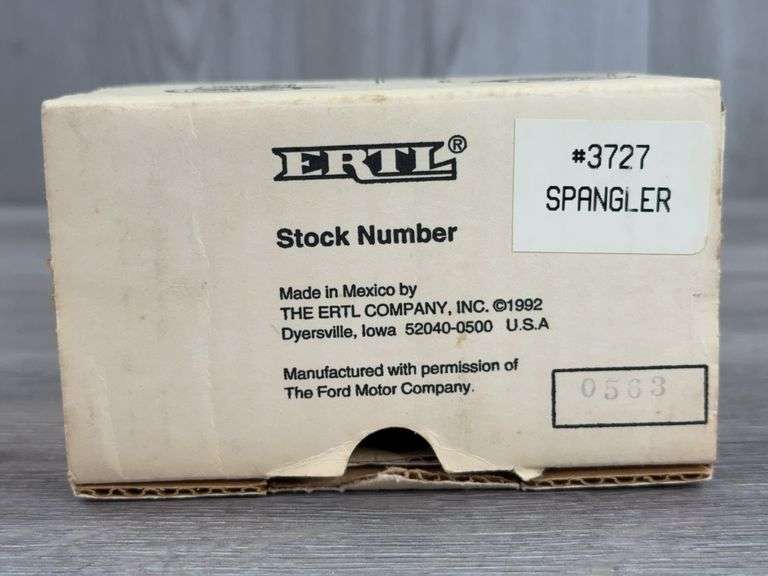 1905 Ford Spangler Mfg. Co. Delivery Car Bank, 1/25, Ertl