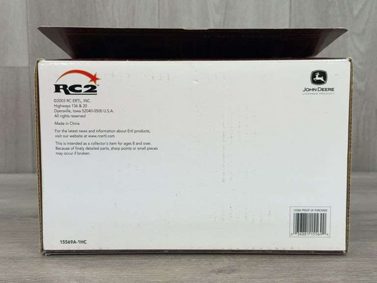 John Deere Model A W/Man, 1/16, Ertl