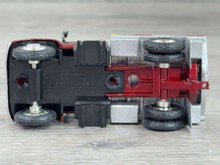 Ford F750 Flatbed W/Dump Trailer,  1/64, Custom