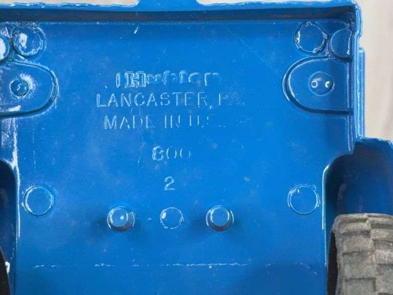 Hubley Trailer, 9 1/4”, Has Been Painted