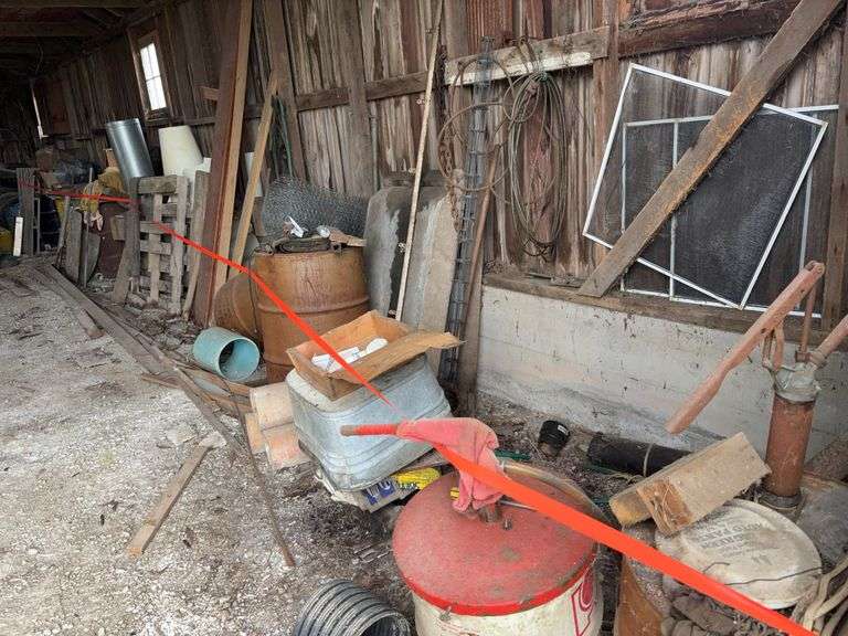 Clean Out. Wood, Metal Barrels, Clay Drain Tiles & More