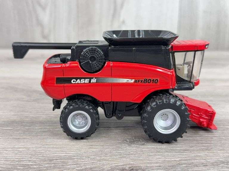 Case IH 8010 AFX Combine, 1/64, Ertl, 2 Heads