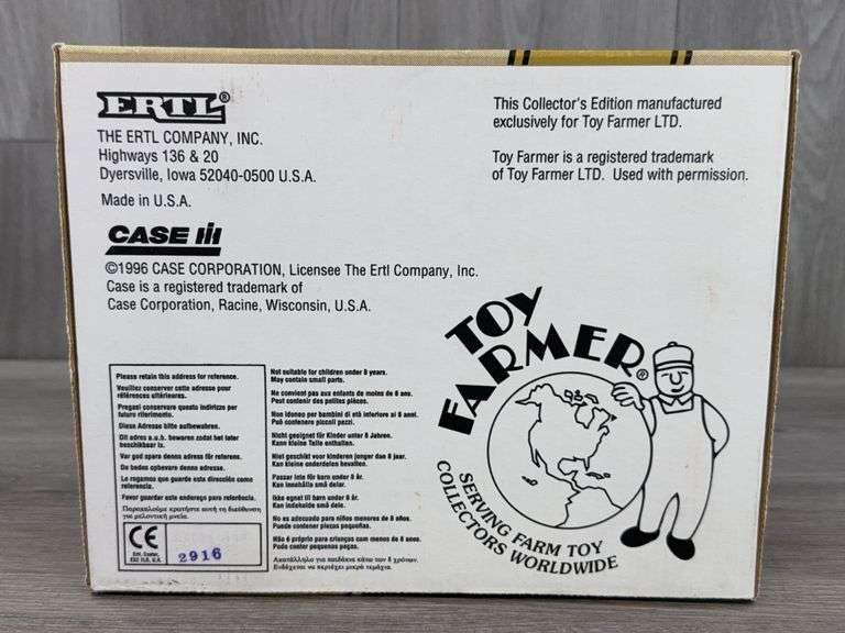 Case Agri King 1170 WF Duals, 1/16, Toy Farmer