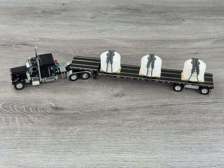 Peterbuilt Truck W/Step Deck Trailer, 1/64, Custom