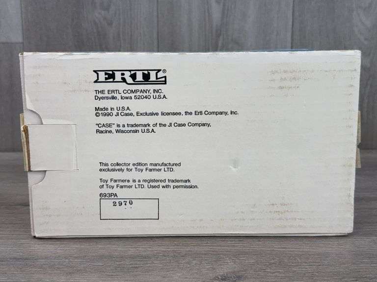Case 800 Diesel WF, 1/16, Toy Farmer, 1990 NFTS