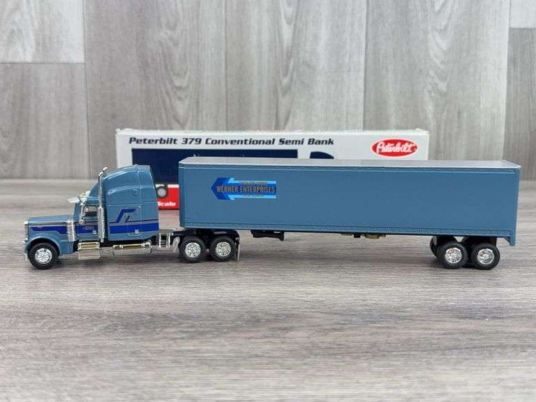 Peterbuilt 379 Werner Enterprises Semi Bank, 1/64, Liberty Classics By Spec Cast, Limited Edition