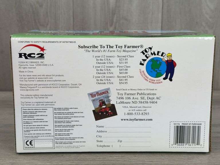 Massey Ferguson 1500 4WD Duals, 1/32, 2004 NFTS, Toy Farmer