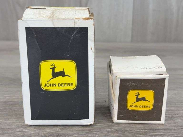 2 Empty John Deere Boxes