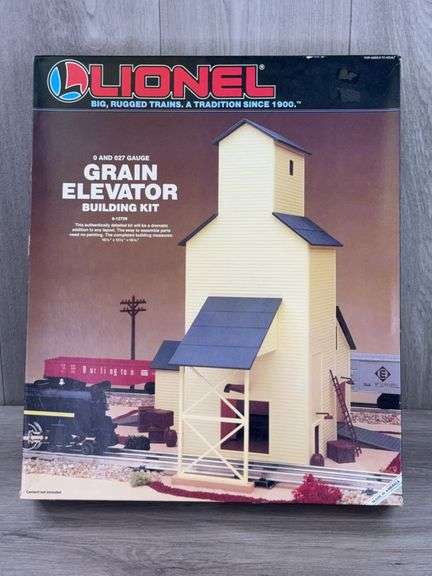 Lionel Grain Elevator Building Kit, 0 And 027 Gauge, Unsure if Complete