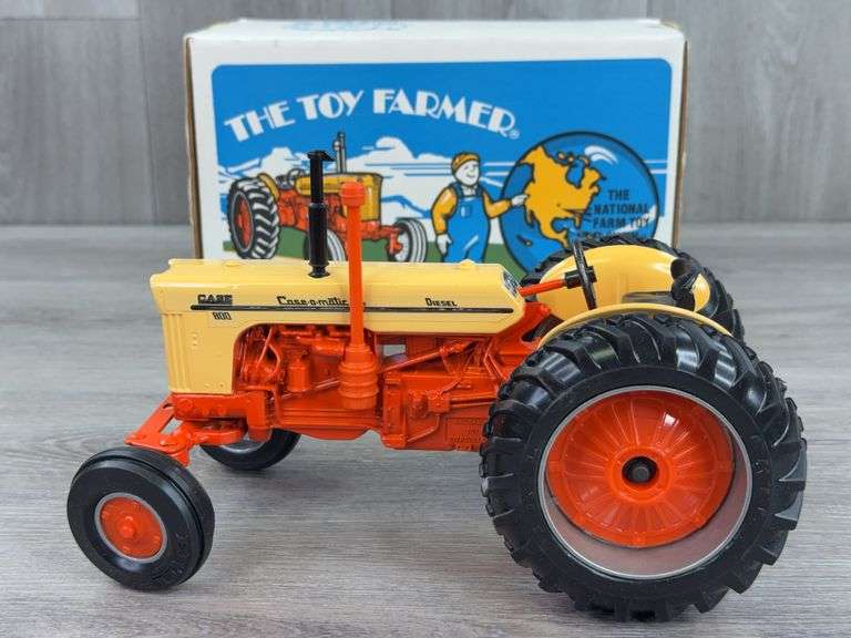 Case 800 Diesel WF, 1/16, 1990 NFTS, Toy Farmer