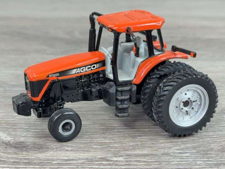 AGCO DT200 Duals WF Tractor, Allis Chalmers Flatbed Truck & Wing Disc, 1/64, Custom,  Disc Pieces Broke