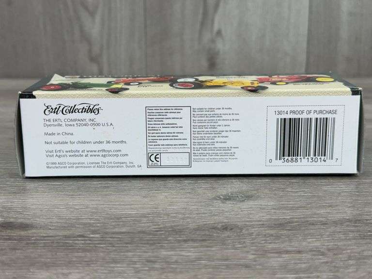 AGCO Historical Four Piece Collection-Oliver 88 NF, Allis Chalmers D-19 WF, Minneapolis-Moline 5-Star NF & Massey-Harris 555 WF, 1/64, Ertl Collectibles