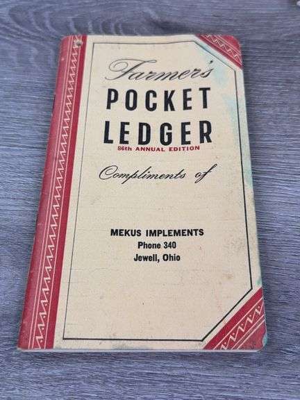 3 Pocket Ledgers & Numerous Decals