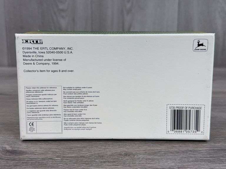 John Deere Dubuque Works Models 430T, 430U, 330U, 1/64, Ertl