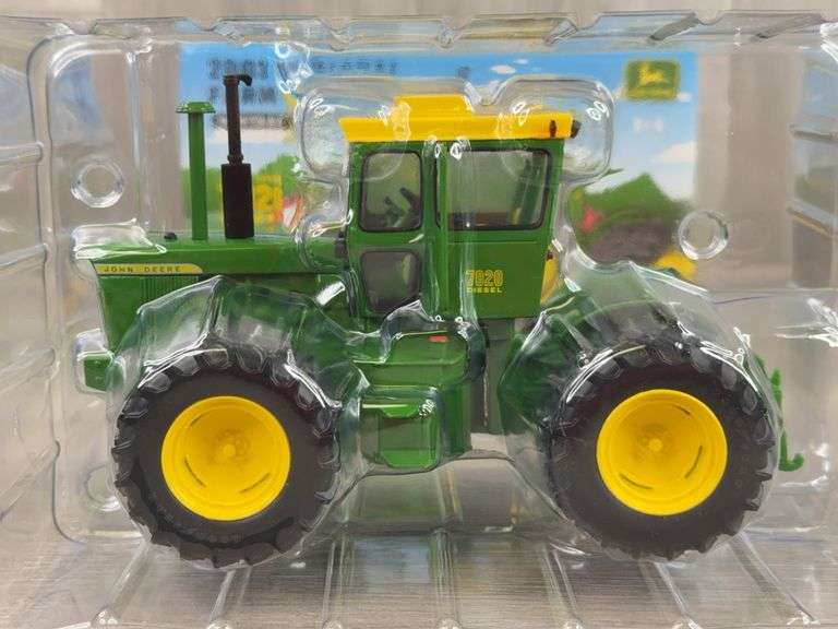 John Deere 7020 Diesel 4WD Duals, 1/32, 2003 NFTS, Toy Farmer