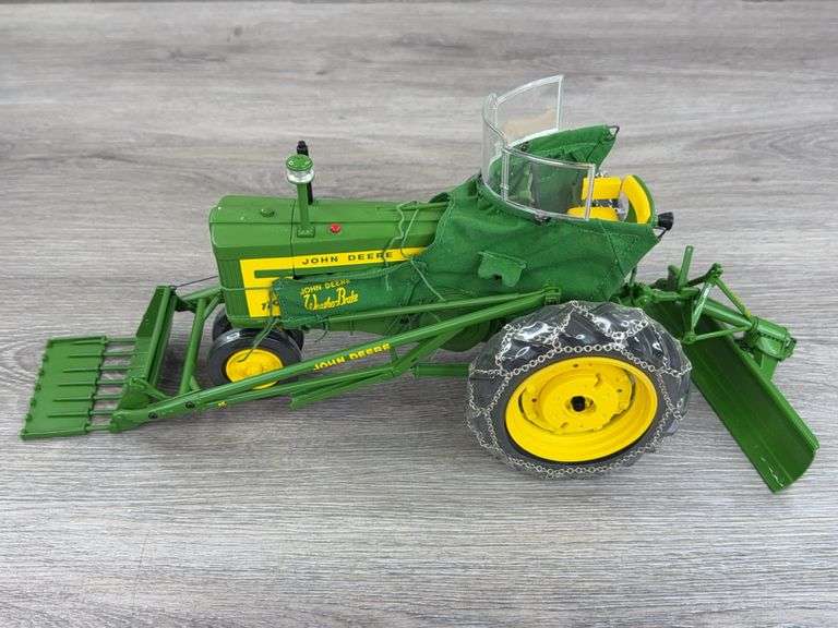 John Deere 720 NF W/80 Blade & 45 Loader, 1/16, Precision Classics 18