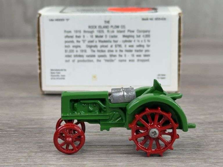 Heider "D" 9-16 Tractor, 1/64, Rock Island Plow Co., SpecCast