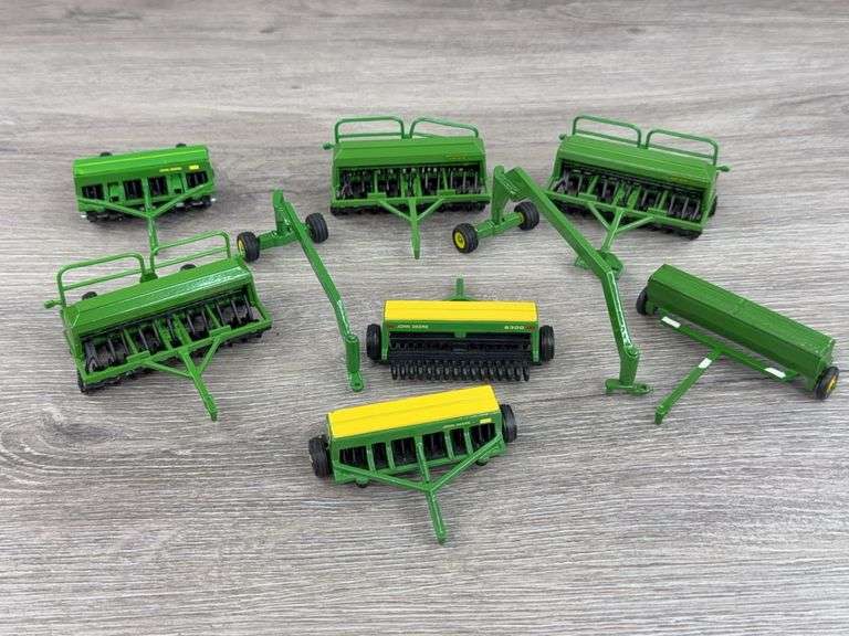 John Deere Farm Implements, 1/64, Mostly Ertl