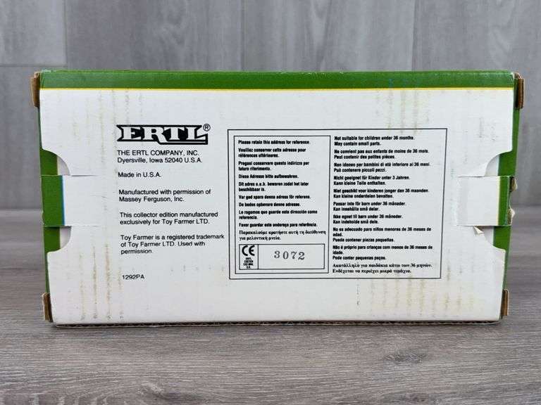 Massey-Harris 55 WF Diesel, 1/16, 1992 NFTS, The Toy Farmer