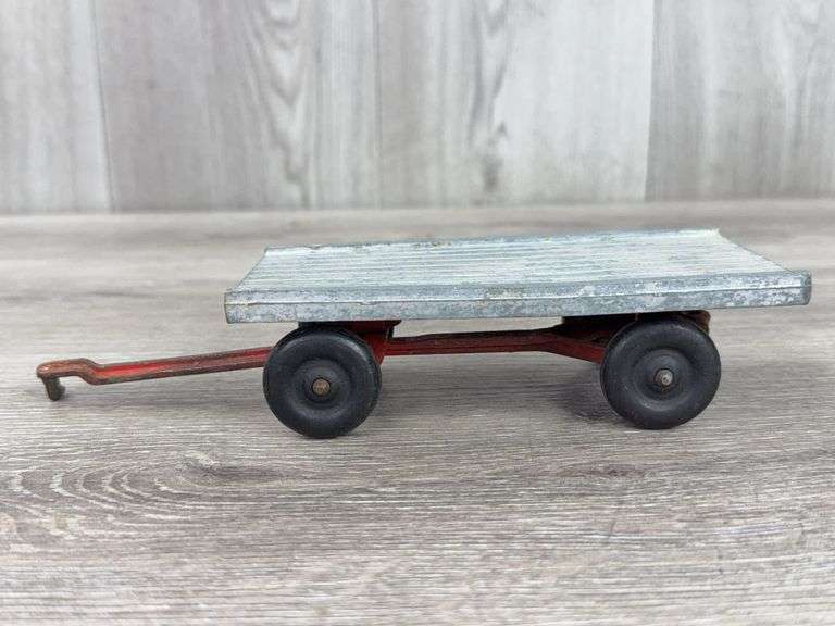 Hubley Kiddie Toy Trailer, 8 1/2”
